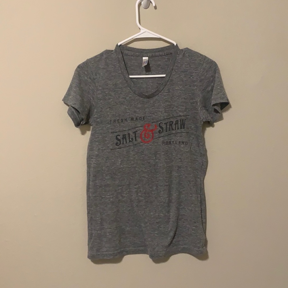 Gray Salt&Straw Tee